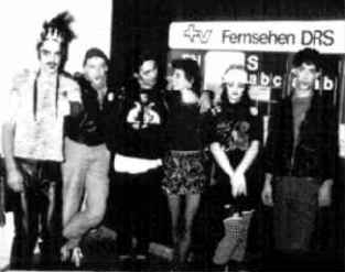 EXTREM NORMAL mit Nina Hagen im Tv Studio in Zrich 1986